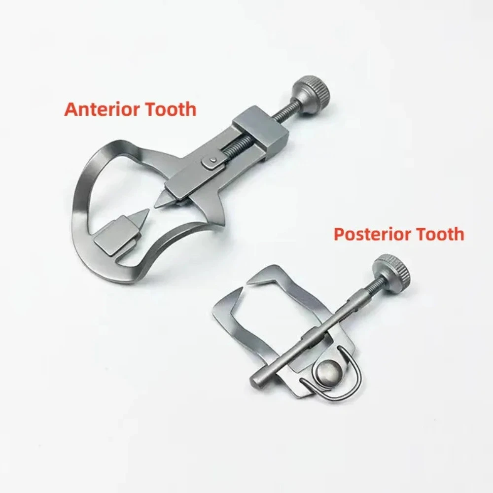 2 ชิ้นทันตกรรม Anterior/ตําแหน่งฟัน Divider Separator Retractor จัดฟัน Matrix Matrice Rubber Dam ทันตแพทย์ฟัน