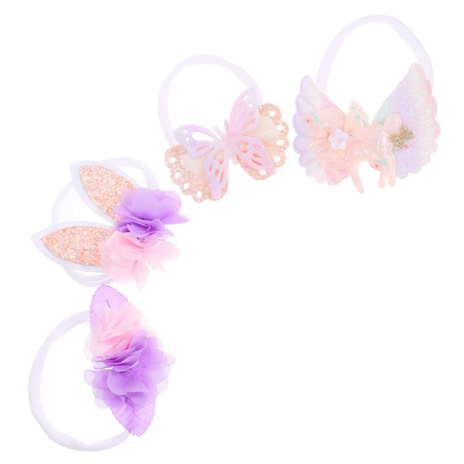 1Set Pasen Hoofdband Bunny Oor Eenhoorn Vleugel Vlinder Leuke Decoratieve Hoofdband Meisje Vrouwen Pasen Party Haaraccessoires