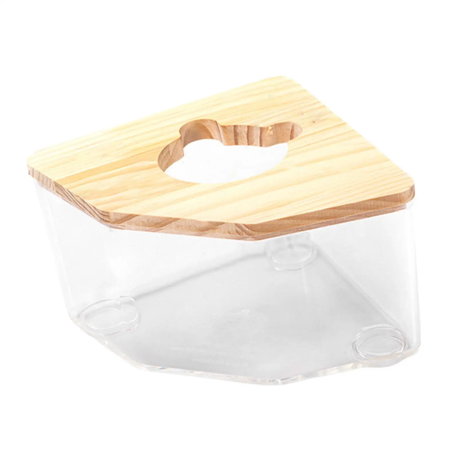 Hamster Bath Toilet Sand Container, Pet Bathroom, Cage Accs, Cute Shape Pet Basin Bathtub for Chinchilla Ferret Mice Gerbil