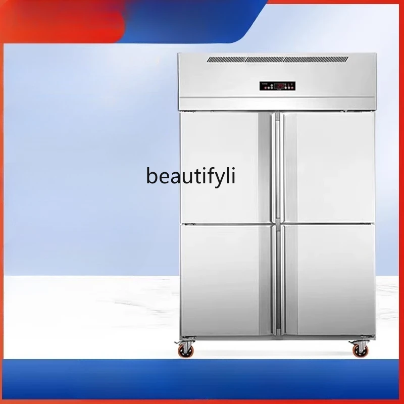 

Air-cooled and frost-free commercial freezer frozen and fresh-keeping refrigerated vertical freezer kitchen freezer