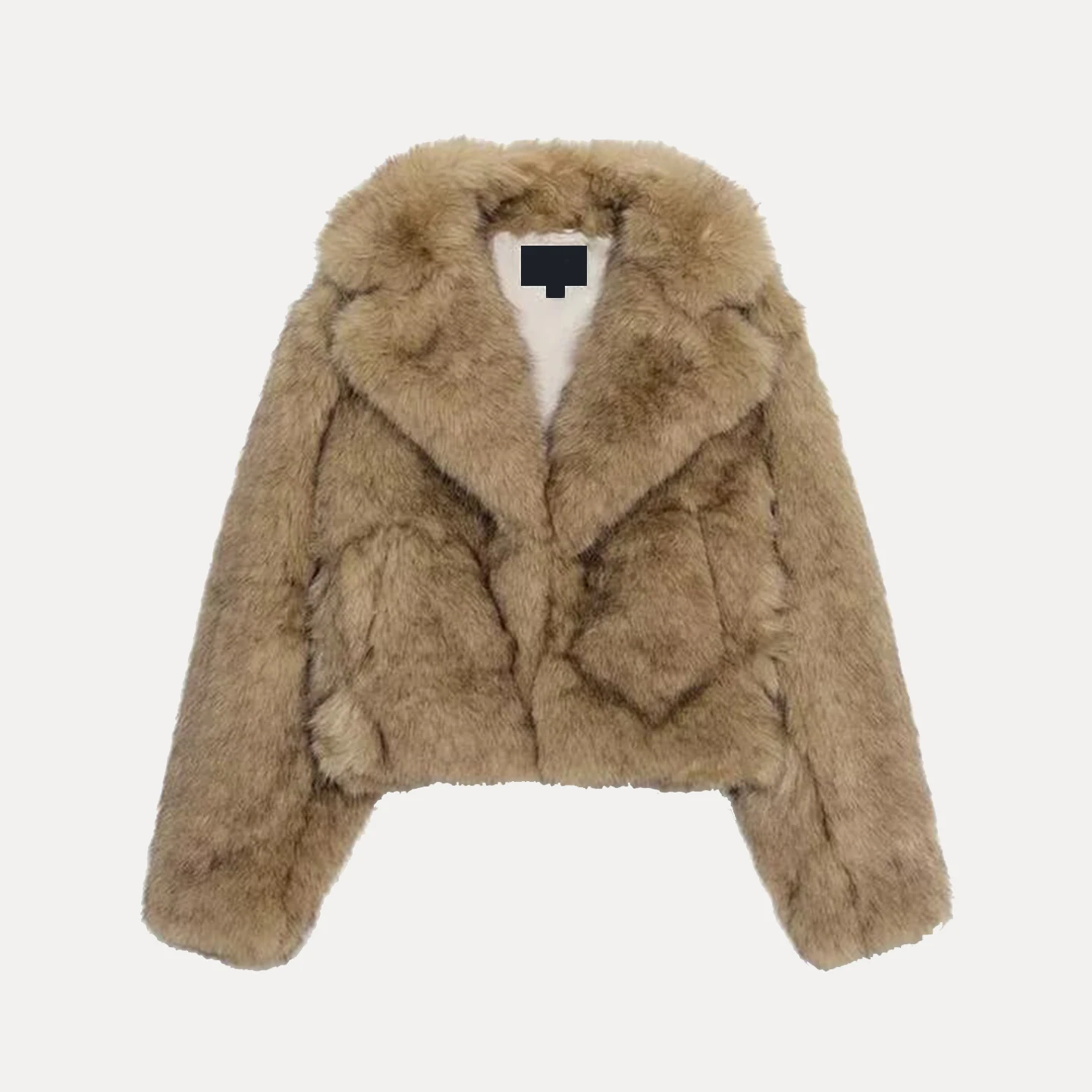 2025 outono novo sle feminino faion efeito de pele artificial casaco ort jaet z suporte ajuste ort outerwear para senhoras