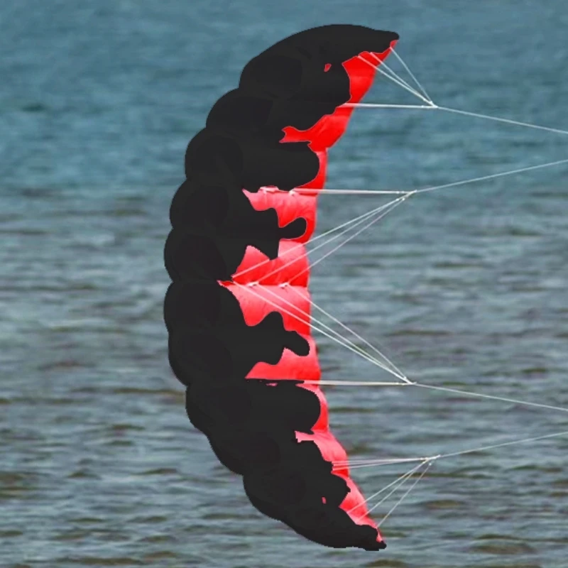 Nuevos cometas de 200cm de doble línea para adultos, pipas eléctricas para acrobacias, nuevo juguete para principiantes, kitesurf, baile de llama, calamar, rebote de aire hfly