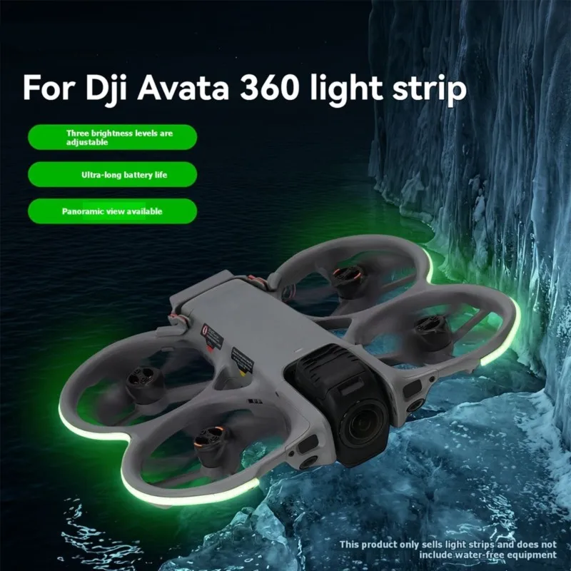 (A99Z] LED Light Strip for Avata 360 Drone, Night Flight Navigation Warning Lights