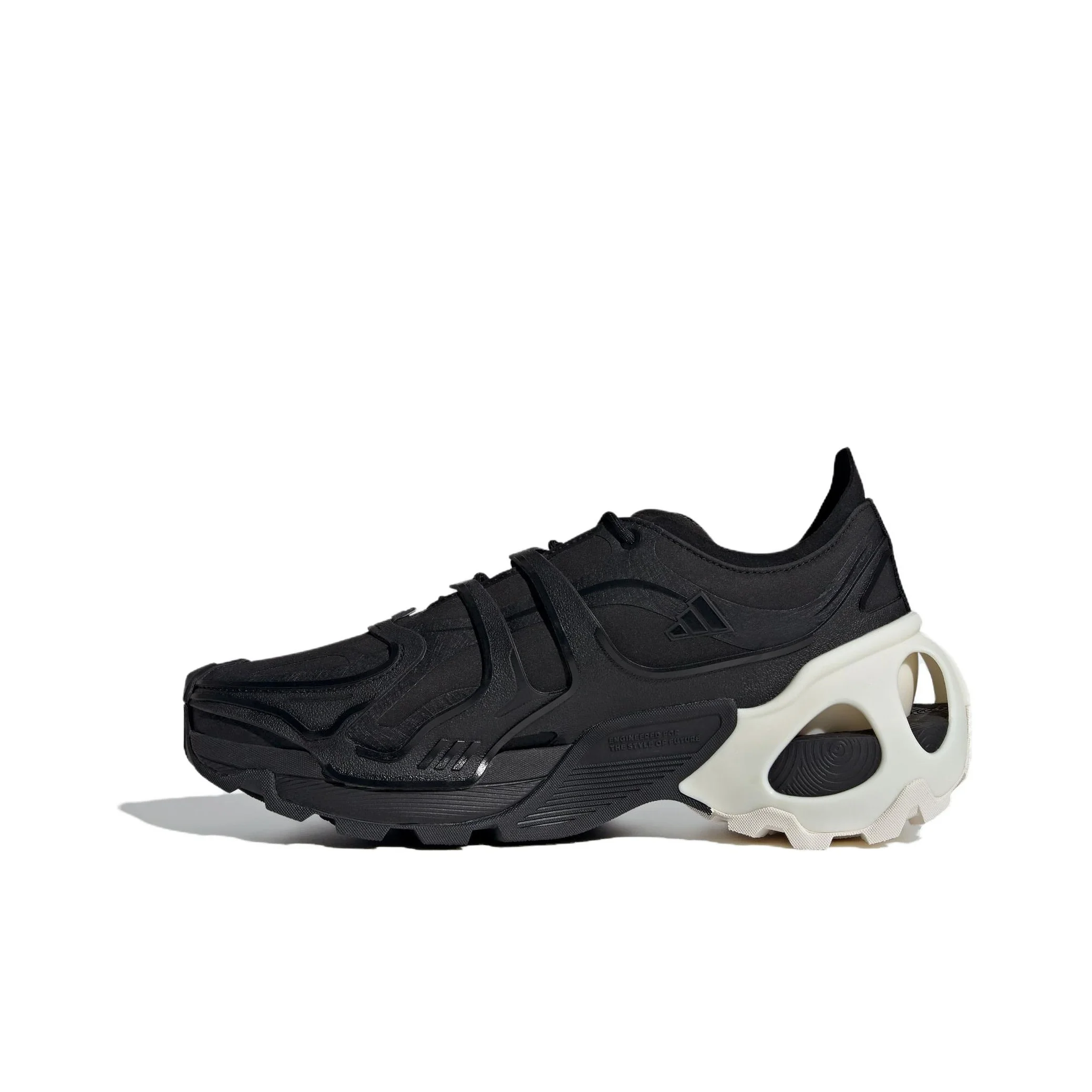 

Adidas Wonder Runner Fabric Abrasion Resistant Breathable Low top Running Shoes Unisex Black ID3658