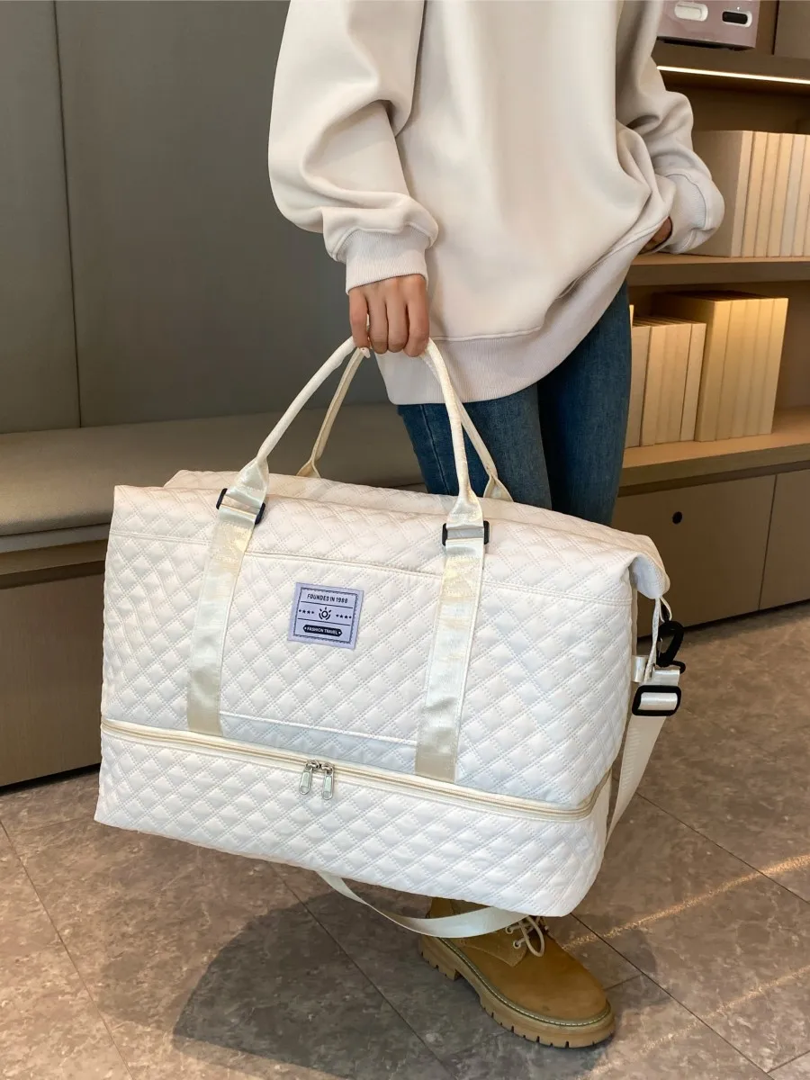 

Портативная дорожная сумка большой емкости, женская ручная сумка для ручной клади, дорожная сумка Fitn с oe Carent