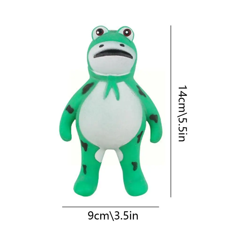 Big Eye Frog Pinching Beads Fidget Puzzle Sensory Toy Stress Relief Ball TPR Soft Glue Elastic Spit Ball Squeeze For Kids Gifts