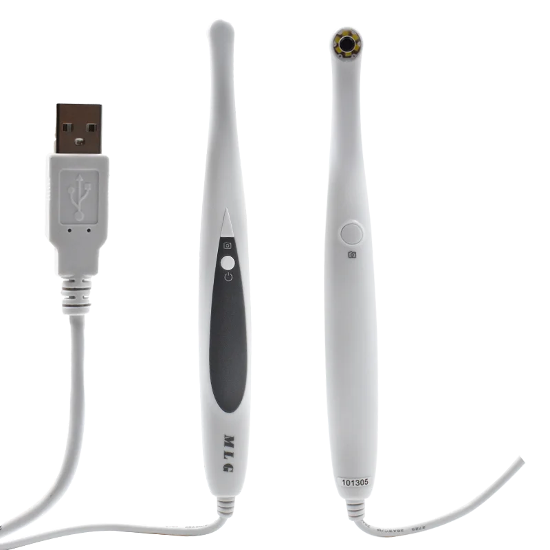 New 8.0 Mega Pixels HD Dental Intra Oral Camera With 6 White LED Lights Supper Clear Images Digital USB Intraoral Camera