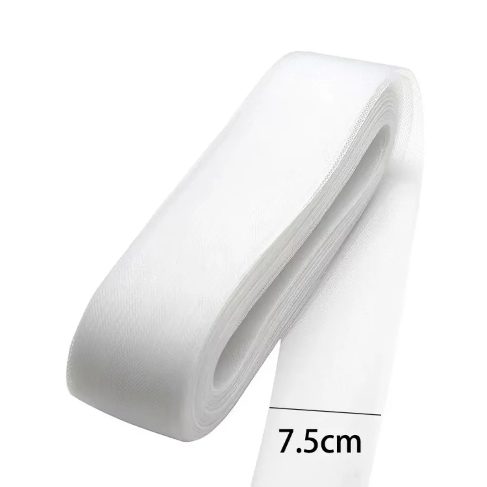 DIY Horsehair Braid Width 2/2.5/3/4/5/6/7cm 50 Yards DIY Sewing Stiff Polyester Transparent Gowns Shaping Trimming Accessories
