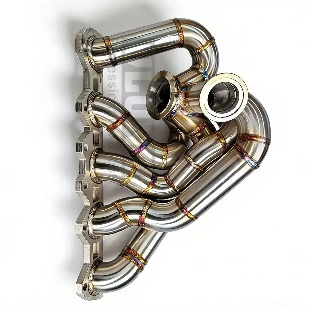 

EA855 Turbo Exhaust Manifold for Audi RS3 8V TTRS RSQ3 2.5T 2017-2023 Stainless Steel High Flow Performance Exhaust Header