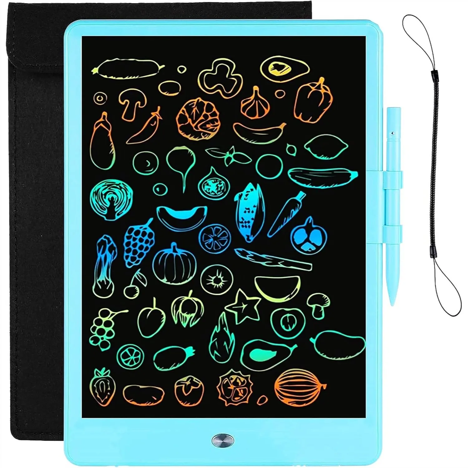 

LCD Writing Tablet for Kids 10Inch with Protect Bag Colorful Drawing Board Doodle Pad Learning Educational Toy Gift for 3-6