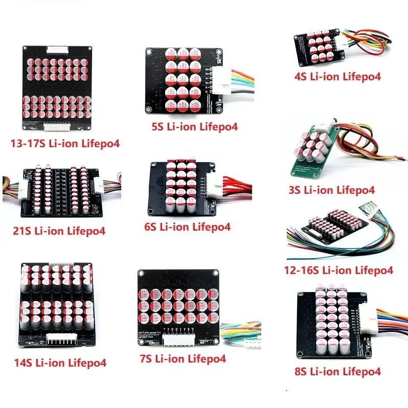 Active Equalizer Balancer Wholesale 5A 3S 4S 5S 6S 7S 8S 14S 16S 17S 18S 19S 20S 21S Lifepo4/Lipo/LTO Battery Energy Capacitor image 4