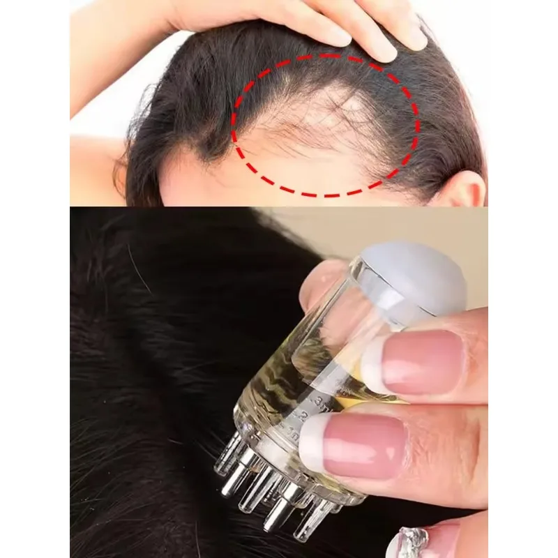 Mini Portable Scalp Applicator Liquid Comb Hair Roots Massage Medicine Comb Hair For Hair Growth Serum Oil Nourish