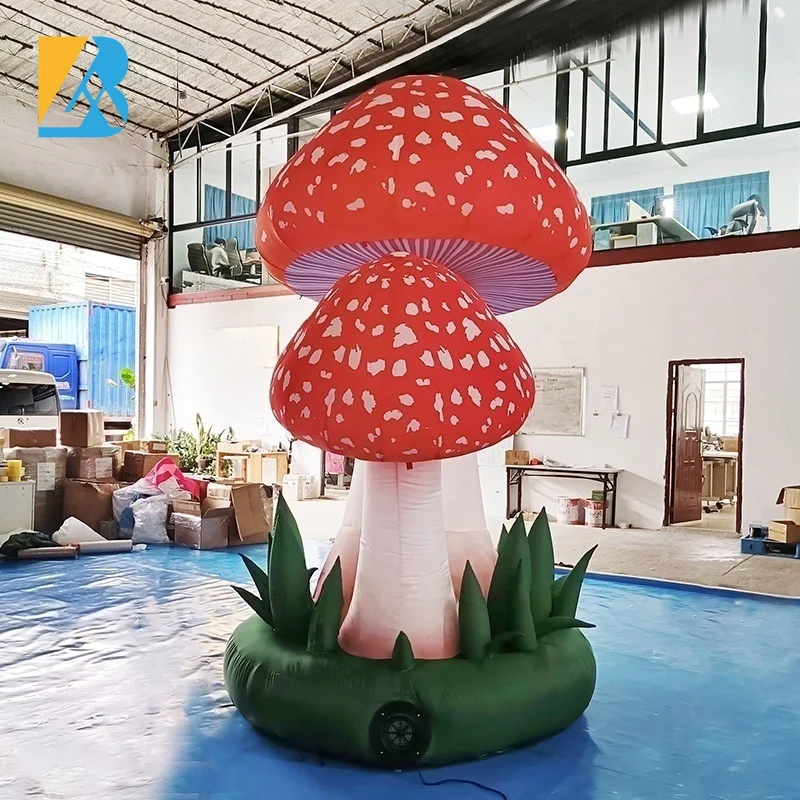 Bespoke DJ Party Supplies Giant Blow up Mushroom for Party Decoration Toy