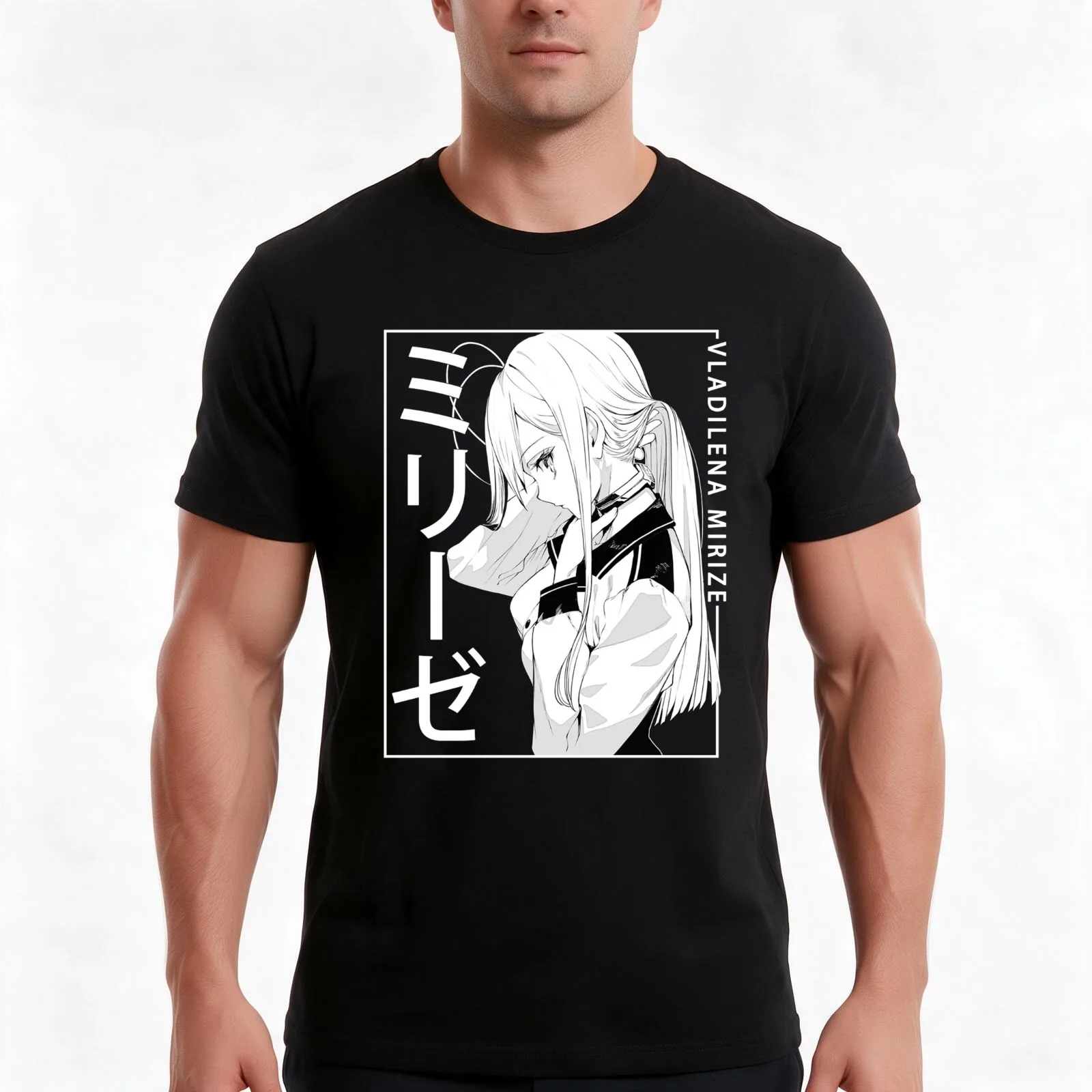 Eighty Six Vladilena Milize T-Shirt, Summer Casual Cotton Tee, Oversized Streetwear Tops, Vintage Graphic Print, 100% Cotton