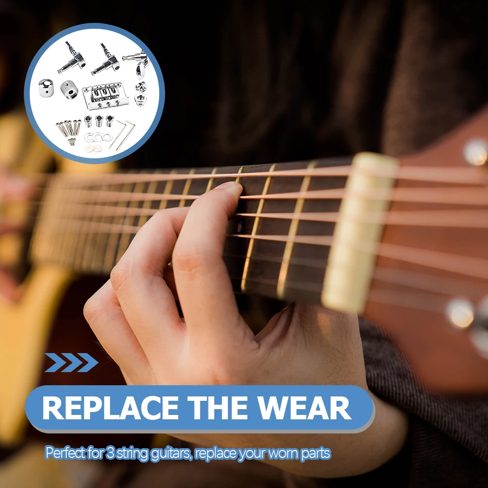 

Guitar Bridge Luthier Supplies 3-stringed Accessory Tools Accessories Suite Three-stringed