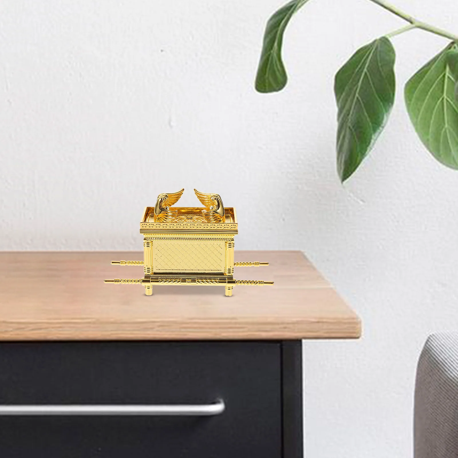 سبائك الزنك تابوت من تمثال الحرق الدينية الزينة المسيحية حزب المنمنمات ديكور المنزل التماثيل جمع