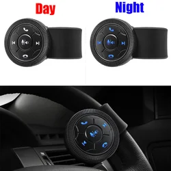 6 Key Handle Remote Control Car Wireless Media Button Remote Controller Auto Steering Wheel MP3 Music Play Volume Control Custom