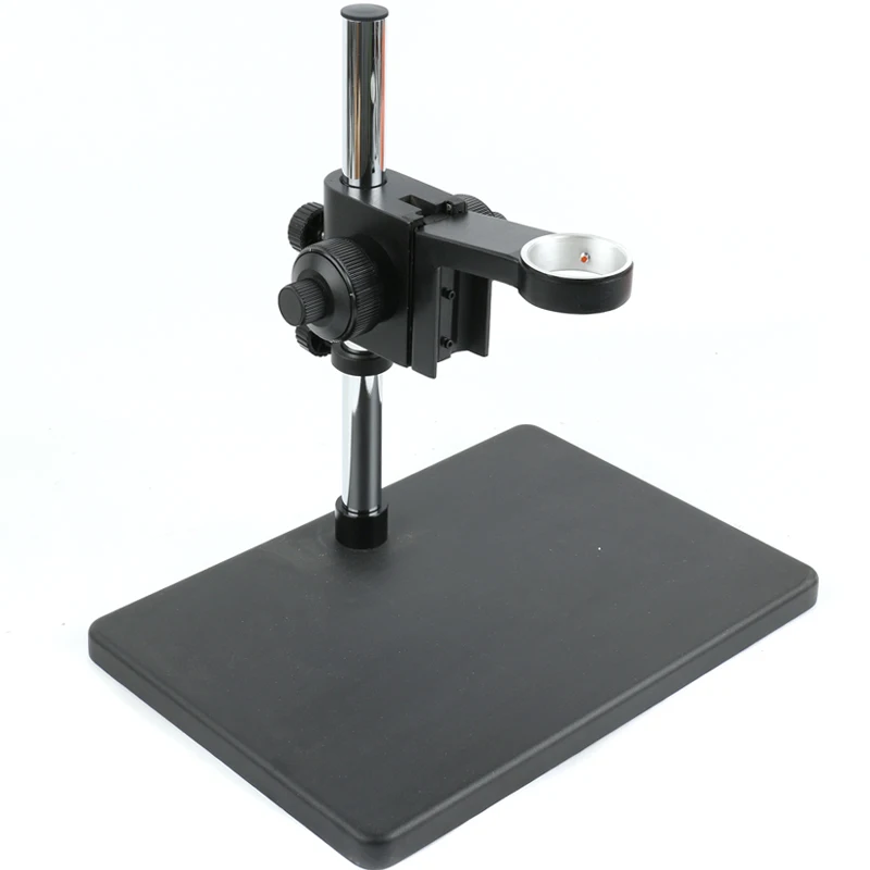 10A 50mm LAB Precision Subtle Adjustable Video Microscope Camera Stand Base Workbench Fine Tuning Monocular C Mount Lens Bracket