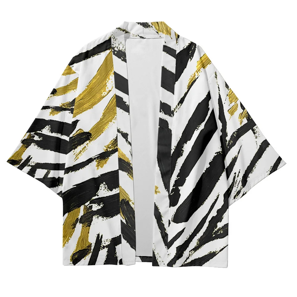 

Loose XXS-6XL New Fashion Beach Japanese Kimono Kimetsu No Yaiba Robe Cardigan Men Shirts Yukata Haori Women's Clothing