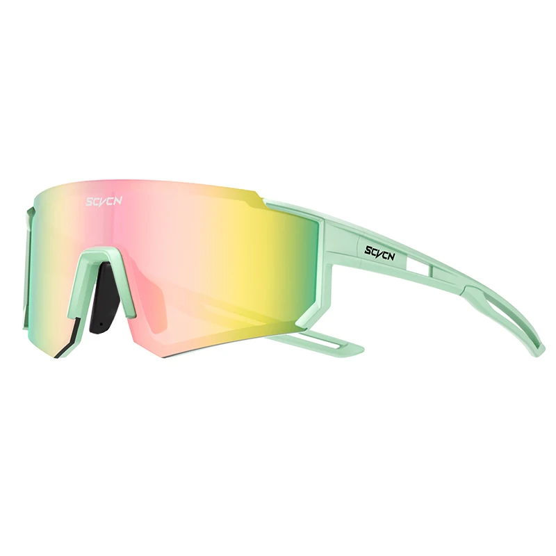 SCVCN Damen Sport-Sonnenbrille, rosa, modische Fahrradbrille für Herren, Street Shades, Fahren, UV400, Fahrrad, Wandern, Golf, Baseball