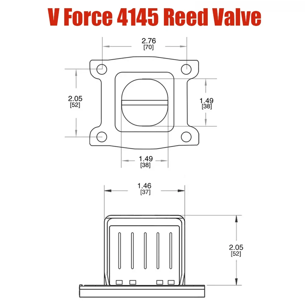 صمام ضد القصب للدراجات النارية ، VForce 4 ، ياماها بلاستر ATV V4145 ، YFS200 ، YFS 200 ، DT 200R #4