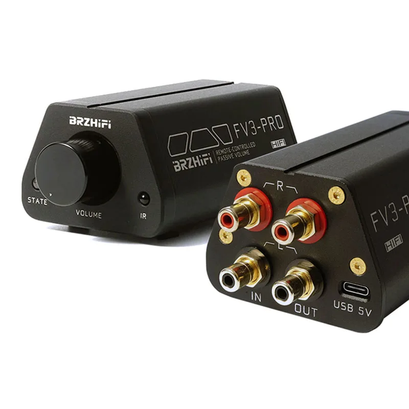 

High-Precision Passive Preamplifier with Remote Volume Control Pre-amplifier for Active Speaker Power Amplifier Power Amp Preamp