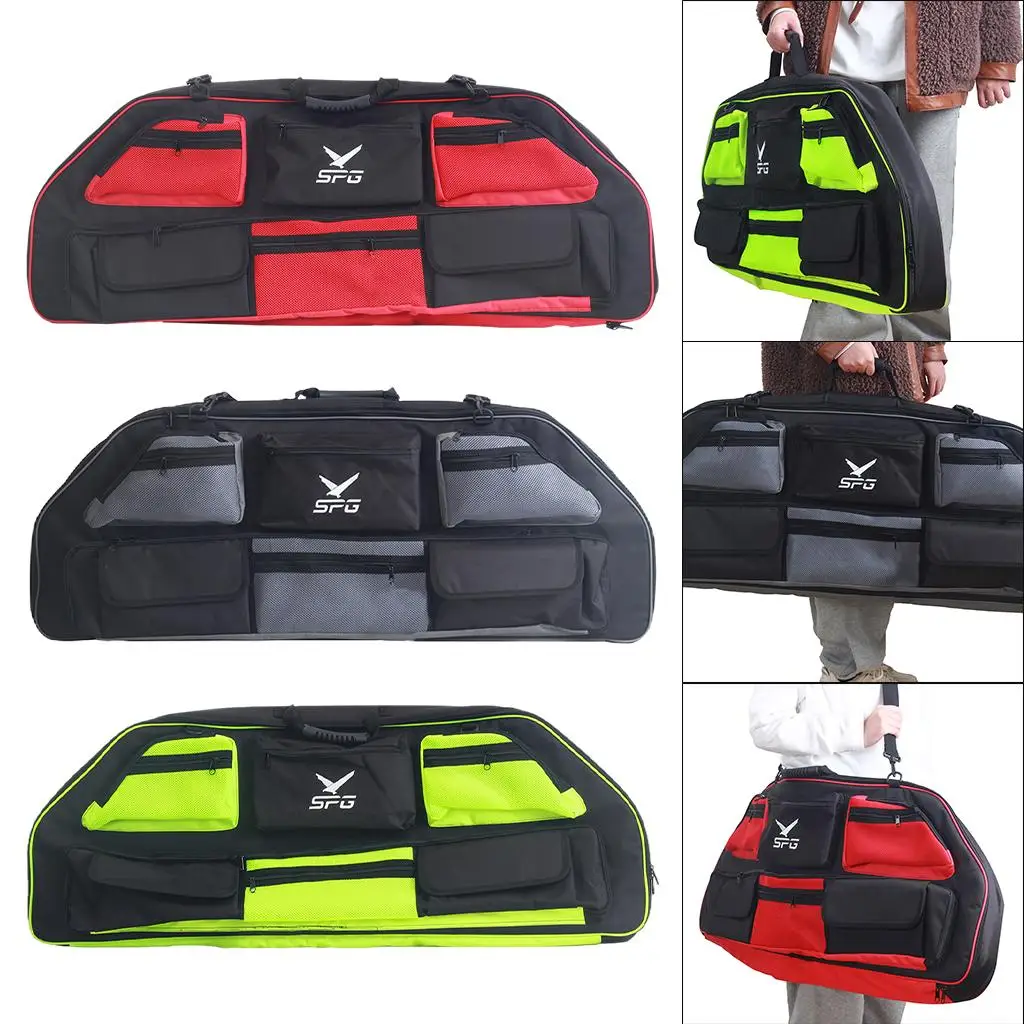 Hunting Archery Compound Bow Bags Case Equipment Compound Bow Portable Handle Bag Bow Backpack Holder Hunting Target Practicing