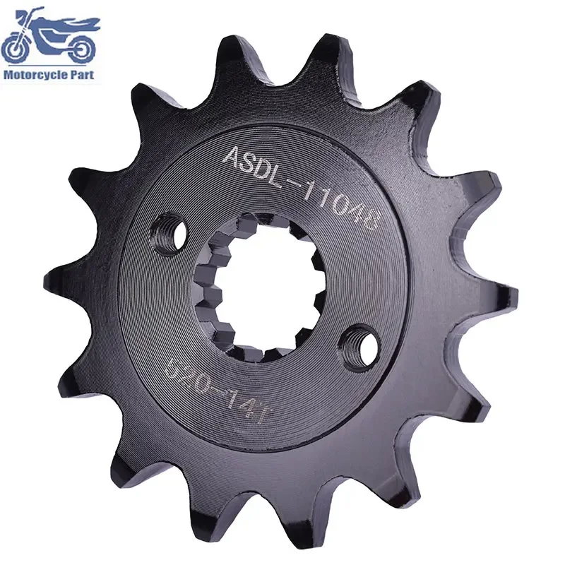 520-14T 520 14 Tooth 14T Drive Front Sprocket Gear For Honda CRF250 CBF250 R CBR250 R CB300 CBF300 CBR300 CMX300 17-18 CBF 250