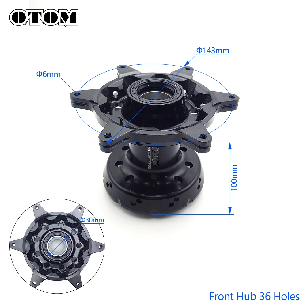OTOM For KTM Wheel Hub Front Rear Rims CNC Machined 36 Holes 77709010144 25010010144 Fit HUSQVARNA GASGAS Motorcycle Accessories