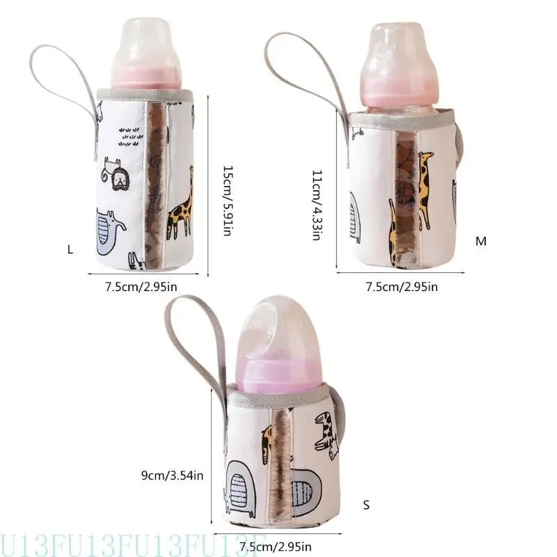 

U13F Milk Bottle Protector Infant Bottles Warm Keeping Cover Bottle Insulator Sleeve Baby Feeding Bottle Warm Cover Universal