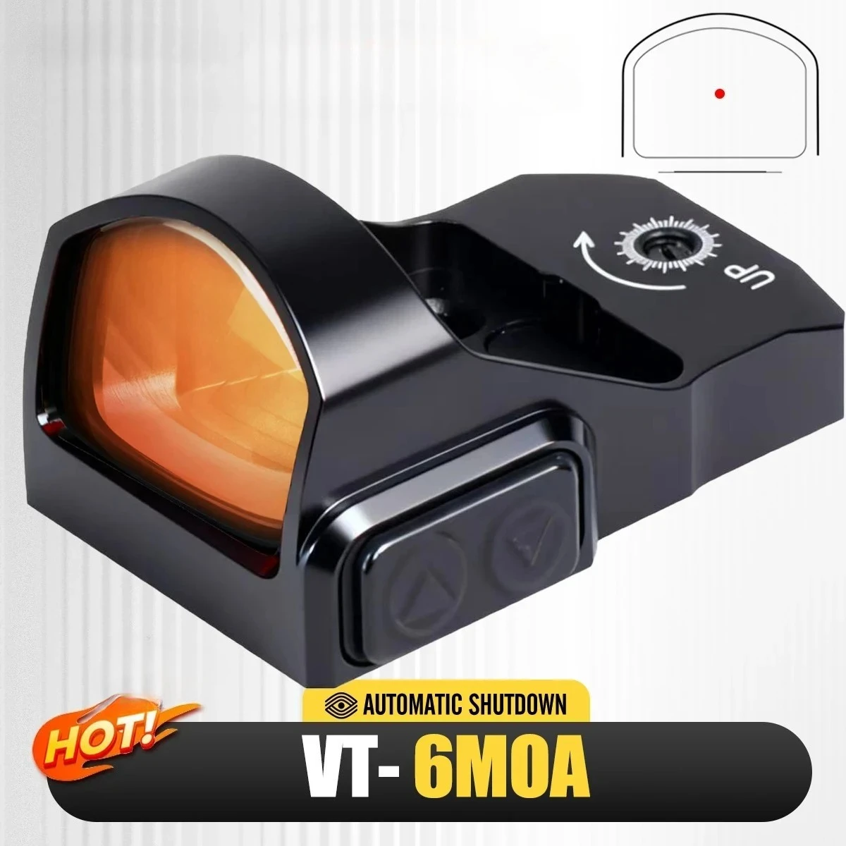 

VT 6moa Red Dot Sight Quick Eye Aiming,waterproof and Shockproof,Hunting Scope High End Quality with Engraving