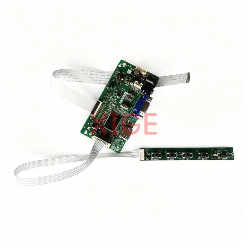 

Matrix Controller Drive Board Fit HB125WX1 M125NWR1 M125NWR3 M125NWN1 VGA+HDMI 1366x768 1366*768 Laptops Display 30 Pin EDP Kit