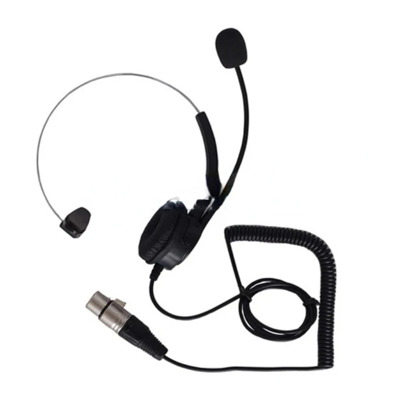 

For TELIKOU NE-11 Super Light Headband Headset with Microphone Intercom Headset XLR Connector 4 Pin 5pin