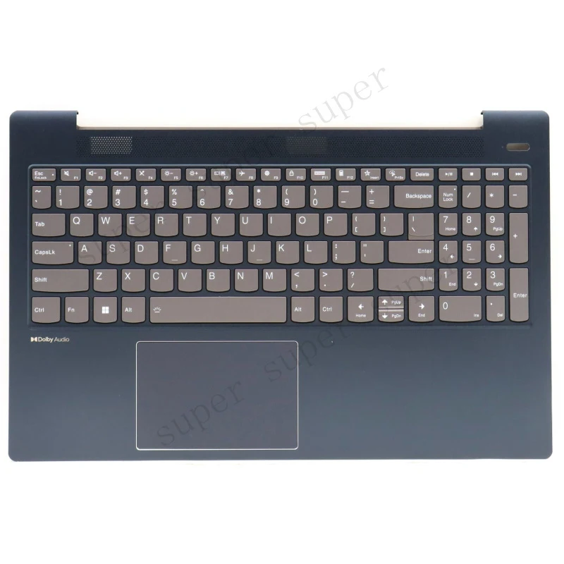 S+   New For IdeaPad 5 15IAL7 82SF 5-15ABA7 82SG Palmrest Upper Case US Backlit KB FP