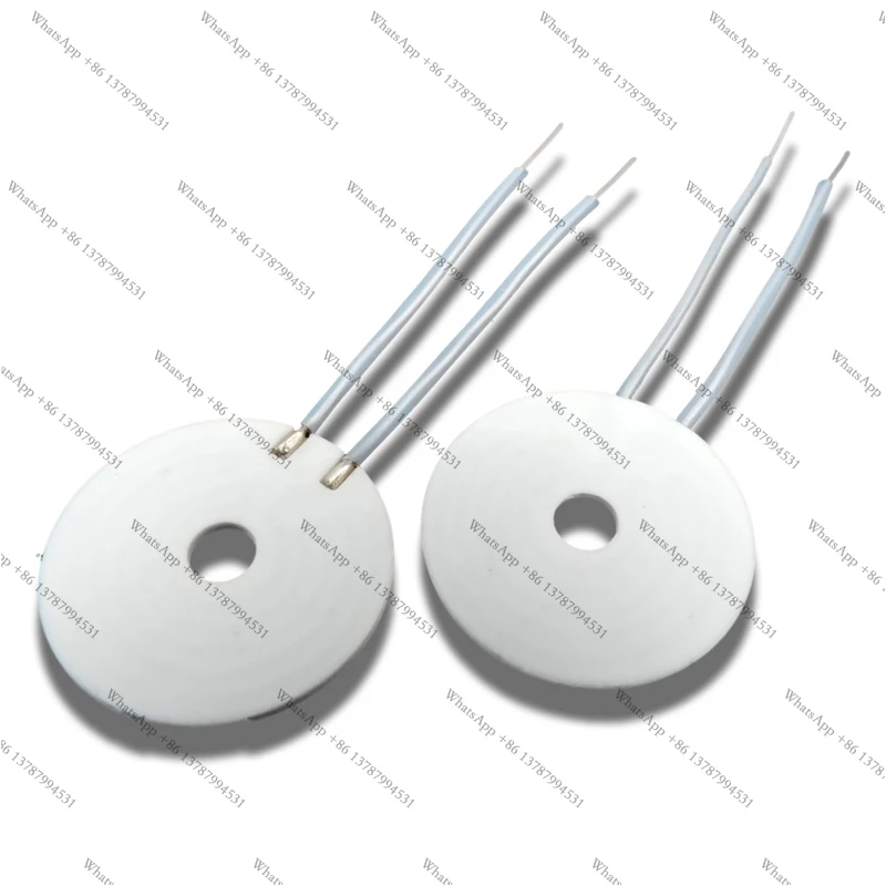Industrial Annular High Temperature Ceramic Heating Plate  Alumina Heating Plate Outer Diameter 30MM Diameter 6MM
