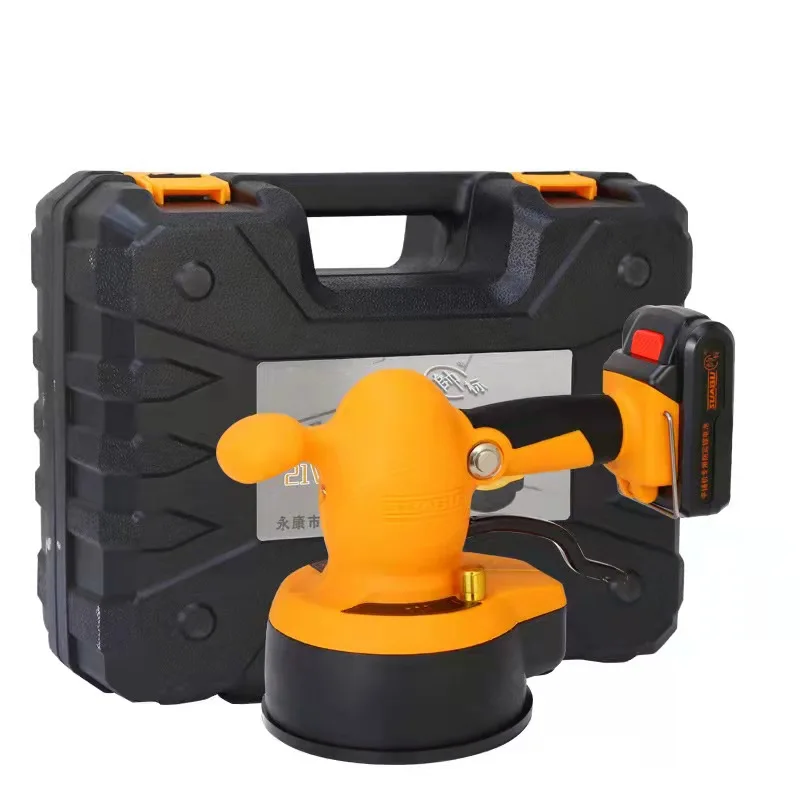 20V Multifunctional Intelligent Adjustable Suction Cup Coedless Electric Tile Laying Vibrator Tiling Tools