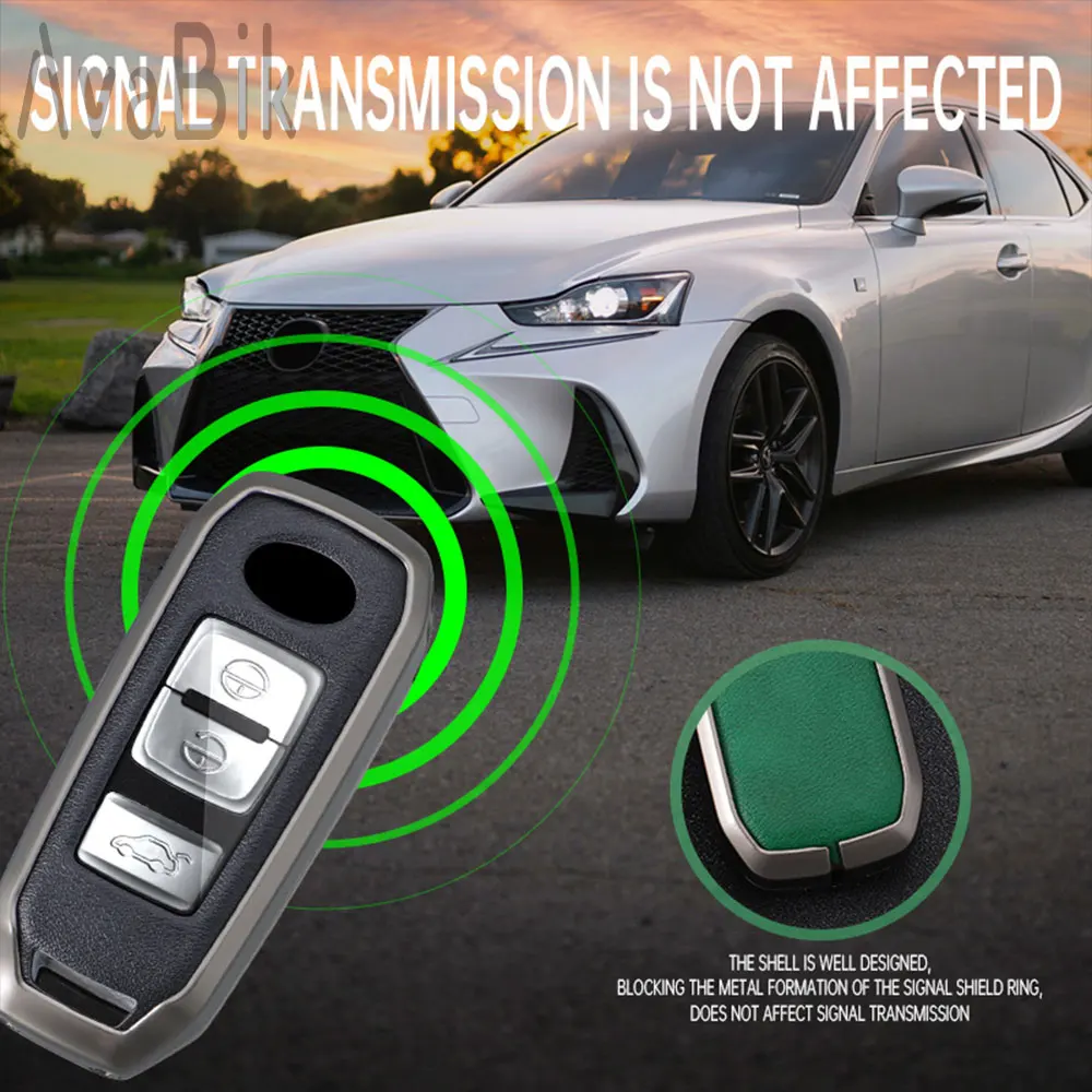 Zinc Alloy Car Remote Key Case Shell For FAW Senya r7 key set b90 Senya r9 key set Pentium B30 key set metal case buckle unisex