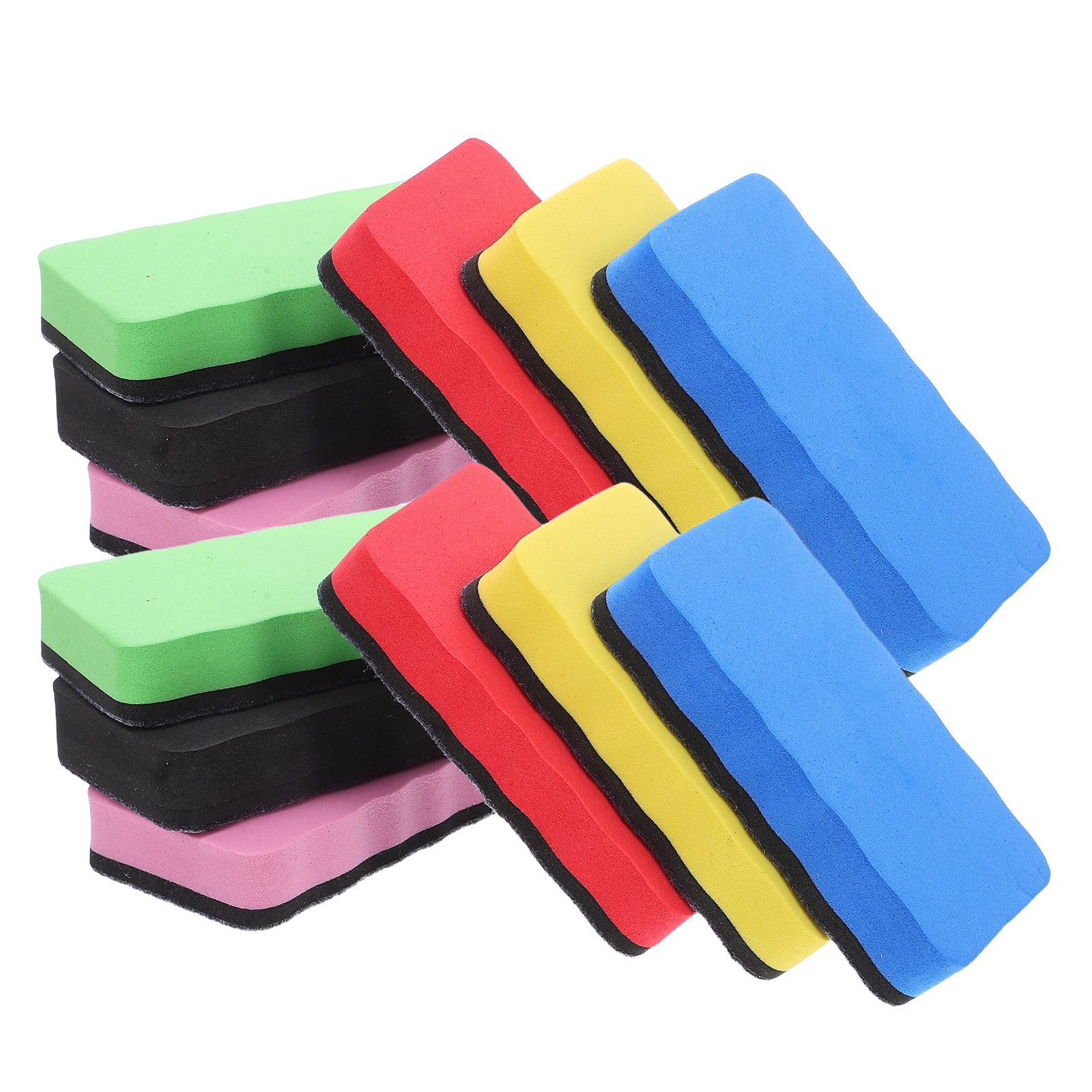 12 قطعة ممحاة السبورة المغناطيسية السائبة المحايات المغناطيسية الجافة محو السبورة الأنظف-اللوازم المكتبية الفصول الدراسية للمدرسة #5