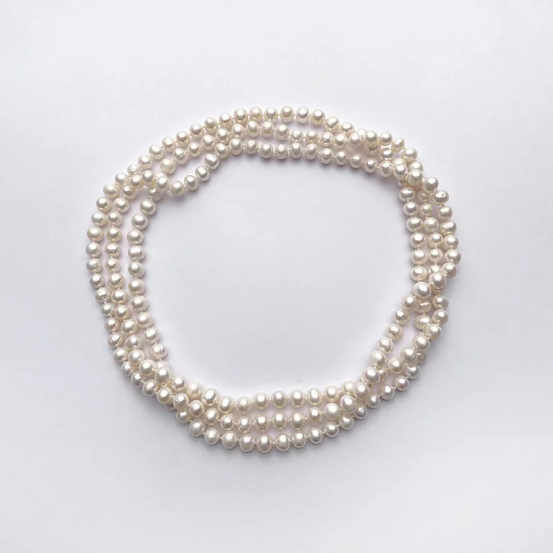 

Accessories Long Pearl Necklace Sweater Chain Fashion Choker Women