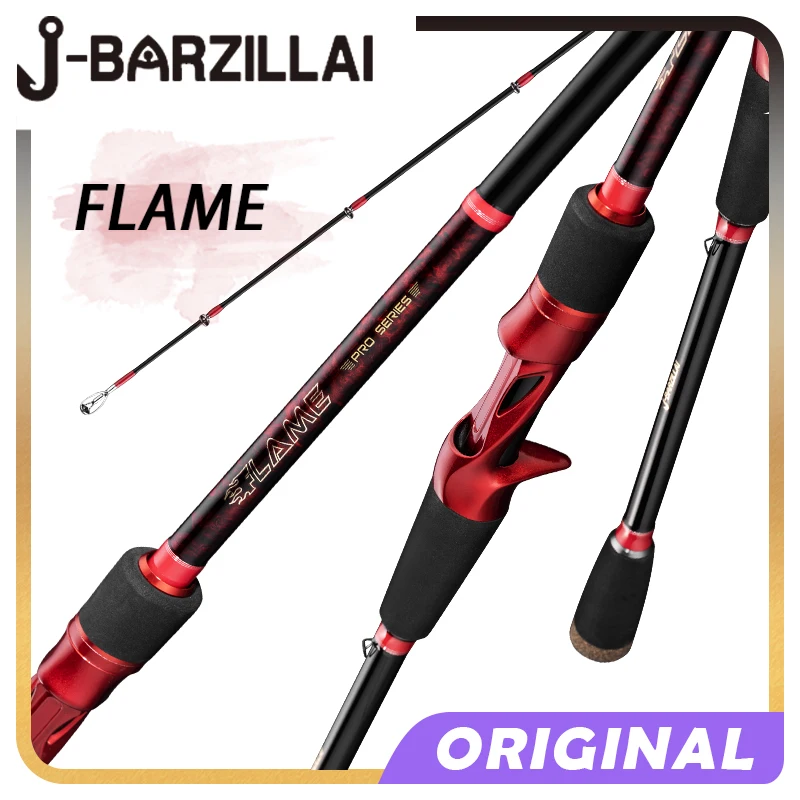 

FLAME-Fake Bait Fishing Rod, Приманка для Пресноводной и морской рыбалки, Популярная в США, Цельная