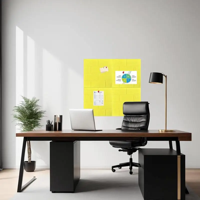 Wand-Pinnwände, klebrige Filz-Anschlagtafel für die Wand, abnehmbare sichere Heimdekoration für Erinnerungen, Reisepläne, Kalender, Post