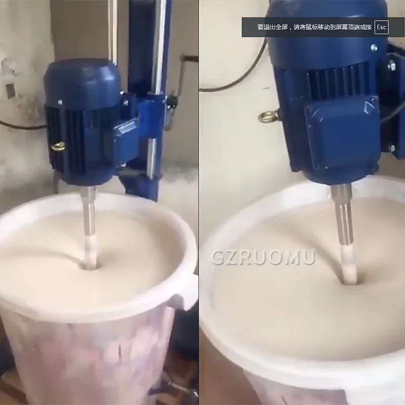 Laboratory High Speed Shear Homogenizer Digital Homogenizer Mixer blender Cream Dispersion Homogeneous Emulsifie 1.5KW 220/380V