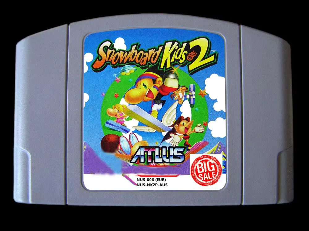 64 Bit Games ** Snowboard Kids 2 ( English Language!! )