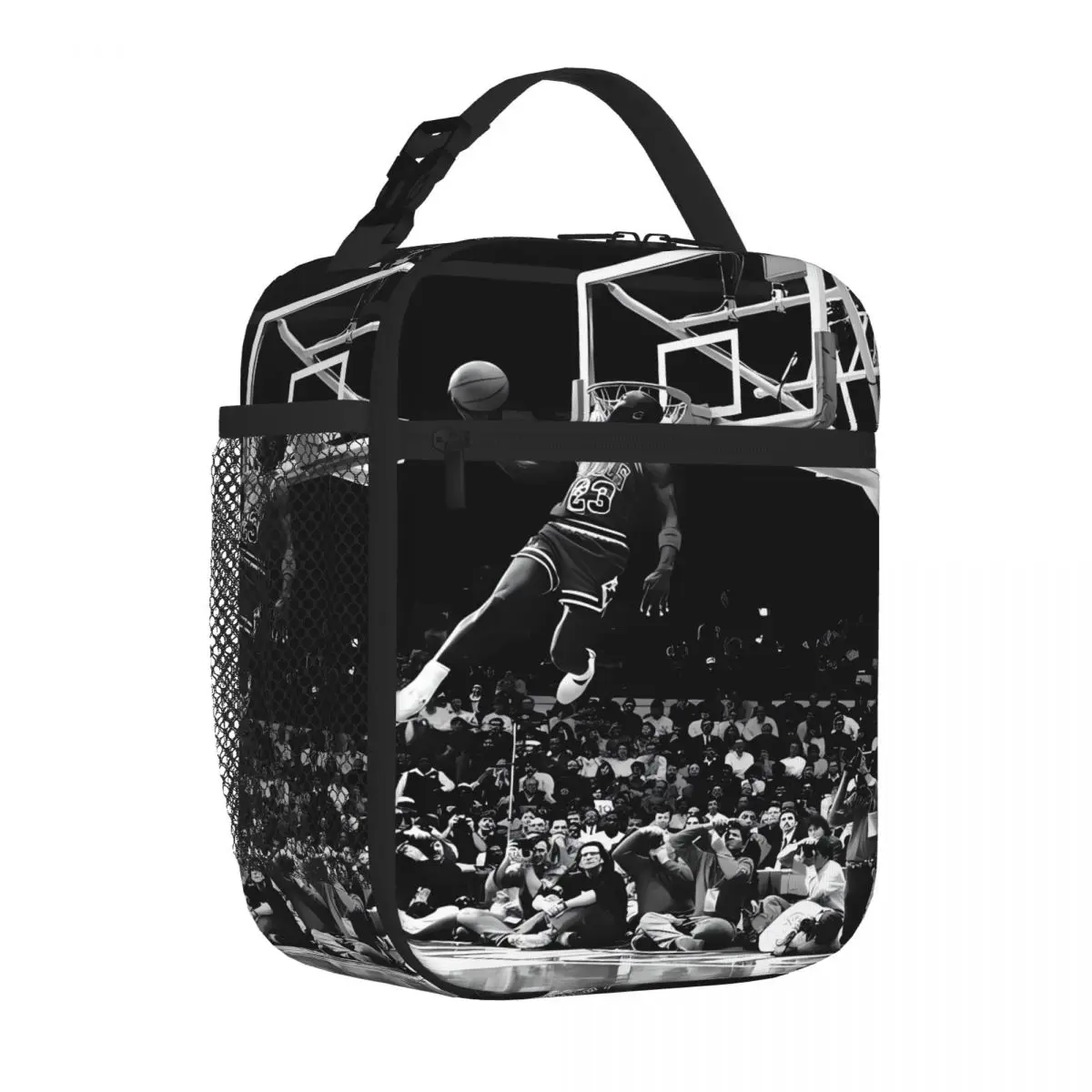 Bestselling BASKETBALL Insulated Inner Thermal Tote Playground Snack Food Tote Bag