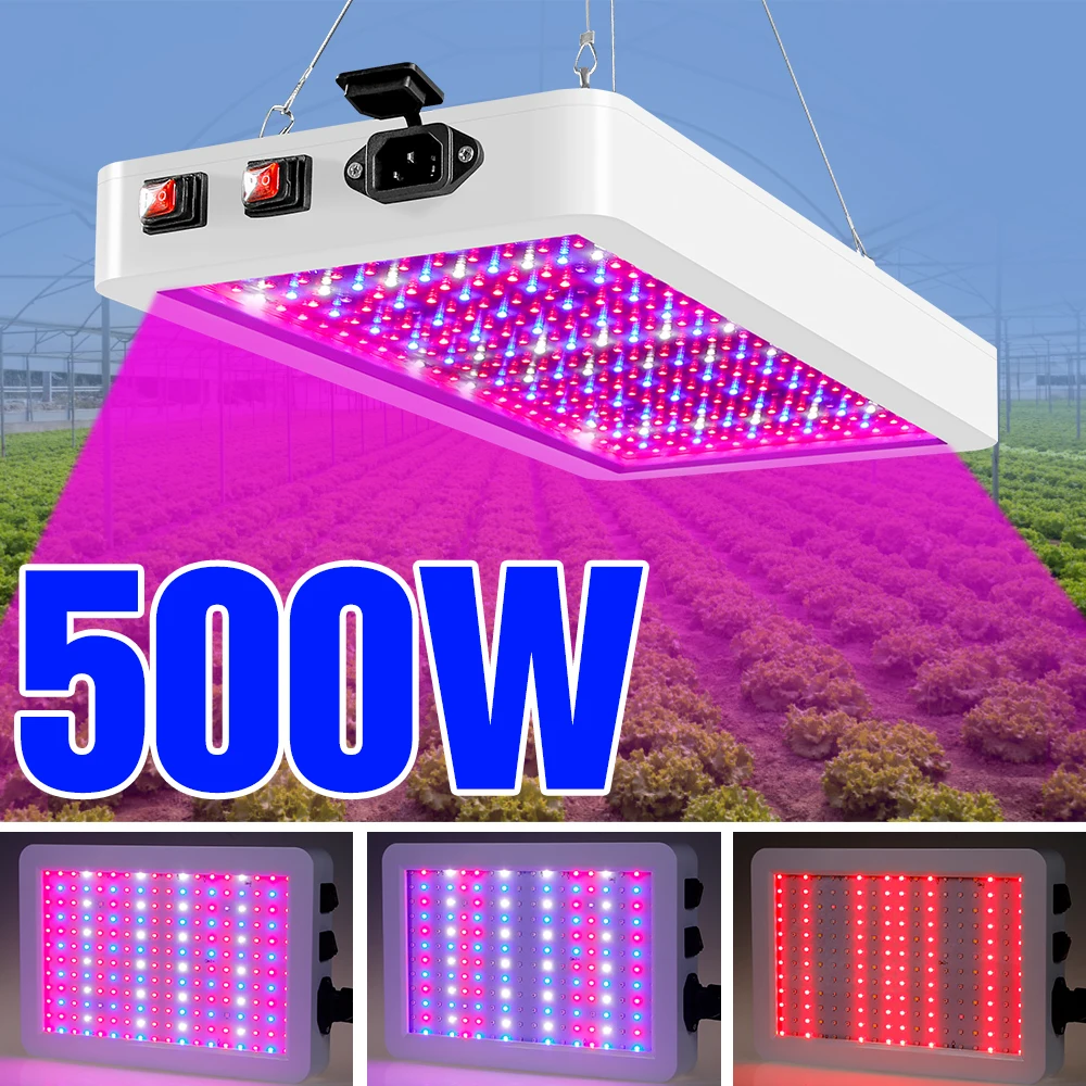 

LED Grow Light 110V Full Spectrum Lamp 4000W 5000W Hydroponics Plants Bulb SMD 2835 For Seed Flower Greenhouses Indoor Growing