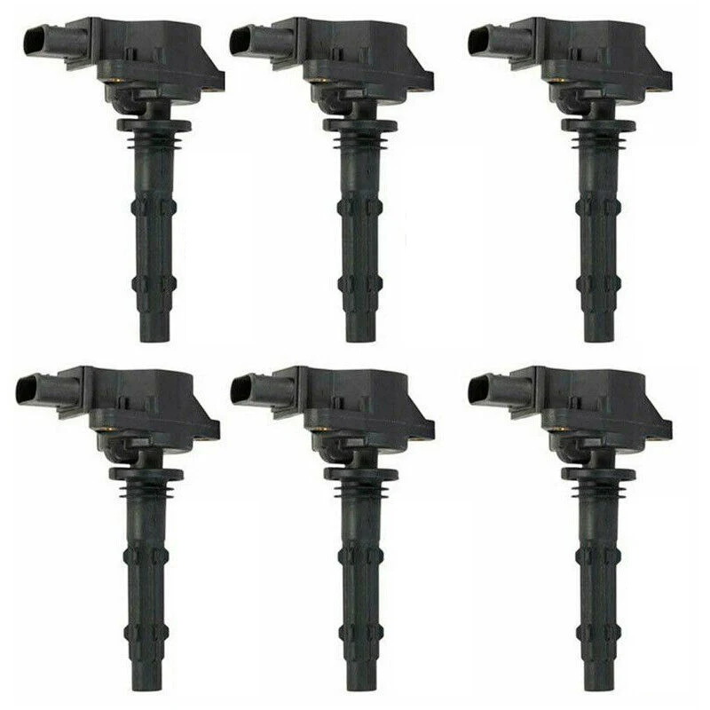 6 Ignition Coil for Mercedes Benz S550 ML450 R350 SLK280 G63 AMG G550 E350 C230 W211 W203 S212 S211 S203 2005-2013 A2729060060