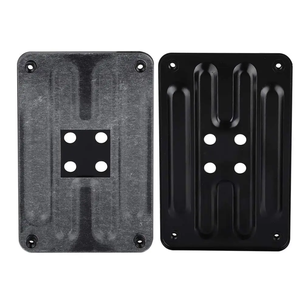 AM4 Backplane, CPU Heatsink Bracket Backplane Backplate Back Sheet Iron Plate for AM4, AM4 Backplane Back Black
