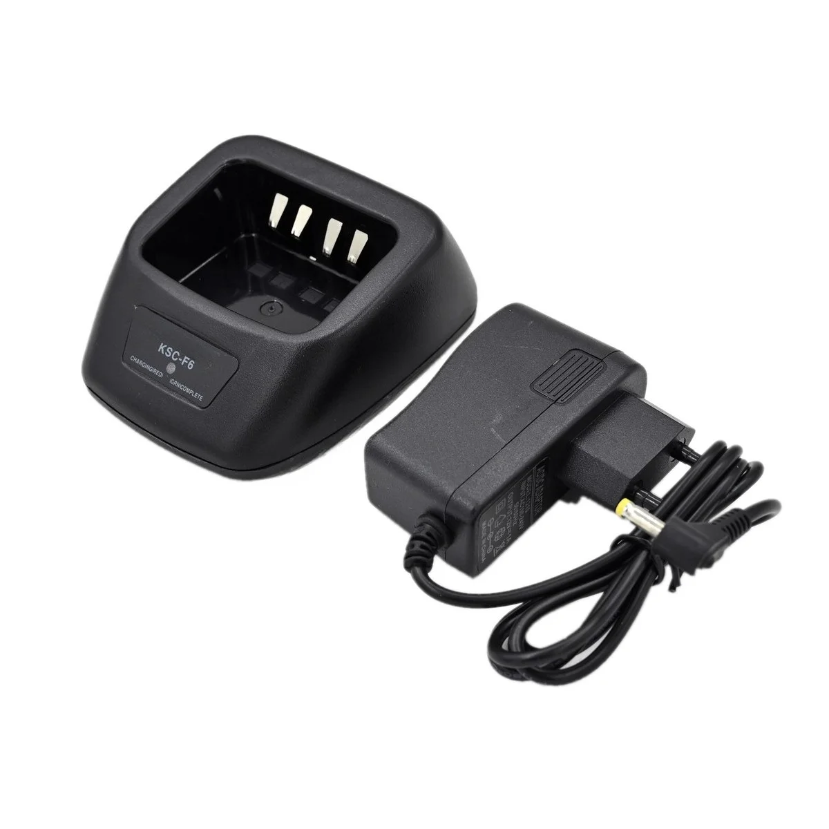

KSC-F6 Desktop Charger with AC Adapter, Charging Dock Compatible with Kenwood TH-F6 TH-F6A TH-F7 TH-F7E Ham Two Way Radio