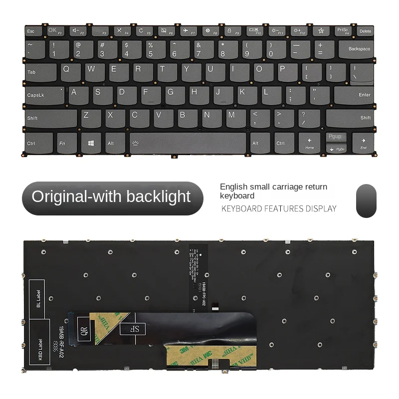 

Replacement applicable for Lenovo S340-13IML -13IML 2019/2020 YOGA 14SITL 2021 Laptop keyboard