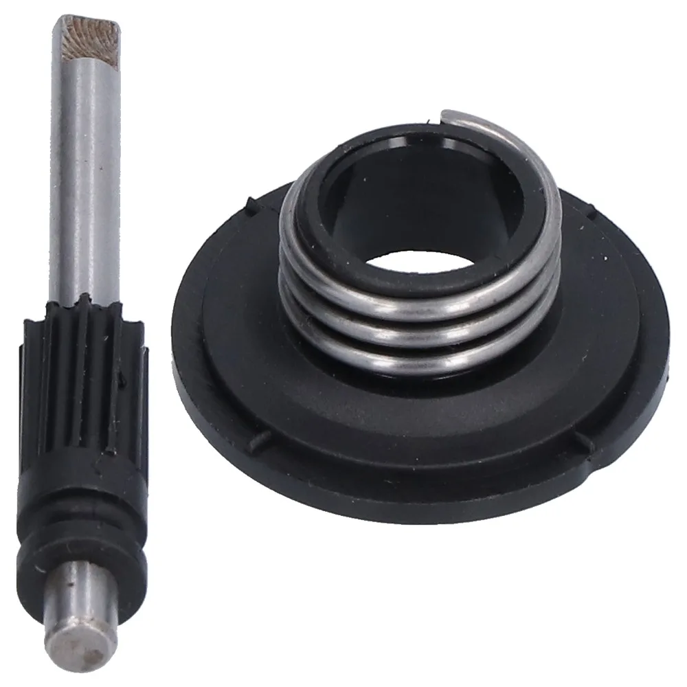 2PCS Black Oil Pump Kit ABS Compact Piston Plunger Set Easy to Install for Husqvarna 435 440E 445 450E 340 345 350